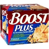 Boost Plus Nutritional Energy Drink, Vanilla Flavor  - 4ea