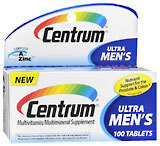 Centrum Ultra Men's Tablets - 100 TB