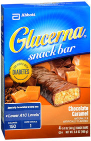 Glucerna Snack Bars Chocolate Caramel - 4 Each