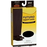 FUTURO Support Dress Socks Men's Mild Medium Black - 1 PR
