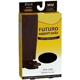 FUTURO Support Dress Socks Men's Mild Extra Large Black - 1 PR