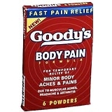 Goody's Body Pain Powder - 6 EA