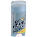 Secret Platinum Anti-Perspirant Deodorant Solid Spring Breeze - 2.6 Ounces
