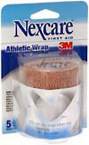 3M Nexcare Self-Adhering Athletic Wrap 3 X 5 Yards Tan 3X5 Pack - 5 YD