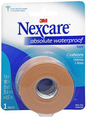 3M Nexcare First Aid Tape Absolute Waterproof 1"" X 5 Yards - 5 YD