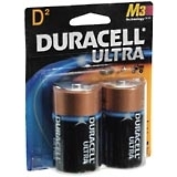 Duracell Ultra 1.5 Volt Battery D 2-Pack - 2 EA