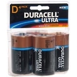 Duracell Ultra 1.5 Volt Battery D 4-Pack - 4 EA