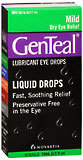GenTeal Lubricant Eye Drops with GenAqua, Mild  - 0.5oz