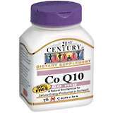 21st Century CoEnzyme Q-10, 60 mg, Capsules  - 50ea