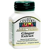21st Century Ginger Extract  - 60ea