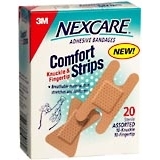 3M Nexcare Comfort Strips Knuckles and Fingertips - 20 Each