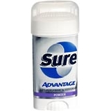 Sure Advantage Anti-Perspirant Deodorant Solid Powder - 2.6 Ounces