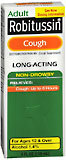 Robitussin Cough Liquid Long-Acting - 4 OZ