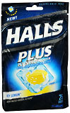 Halls Plus Icy Syrup Center Drops Icy Lemon - 25 EA