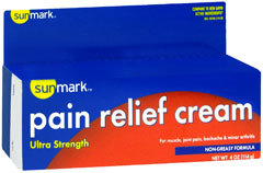 Sunmark Pain Relief Cream Ultra Strength - 4 Ounces - 1 Each