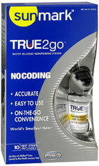 Sunmark TRUE2go Blood Glucose Monitoring System - 1 Each