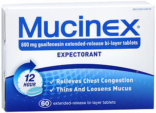 Mucinex Extended-Release Tablets - 60 TB