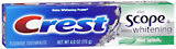 Crest Plus Scope and Extra Whitening Toothpaste Mint Splash - 4 OZ