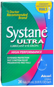 Systane Ultra Lubricant Eye Drops - 24 EA