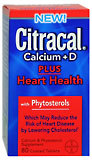 Citracal Calcium + D Plus Heart Health Tablets - 80 TB
