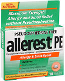 Allerest PE Tablets - 18 TB