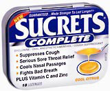 Sucrets Complete Lozenges Cool Citrus - 18 EA