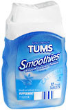 TUMS Smoothies Tablets Peppermint - 12 TB