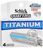 Schick Quattro Titanium Cartridges 4-Pack  -  4 EA