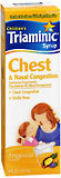 Triaminic Children's Syrup Chest & Nasal Congestion Tropical Flavor - 4 OZ