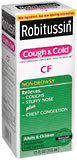 Robitussin Cough and Cold Liquid  -  12 OZ