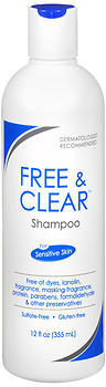 Free & Clear Shampoo - 12 OZ