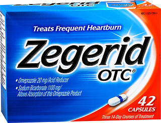 Zegerid OTC Capsules - 42 CP