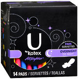 U by Kotex All Nighter Pads - 6 Pack x 14 EA