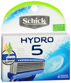 Schick Hydro 5 Cartridges - 4 EA