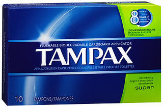 Tampax Tampons Super - 10 Each