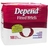 Depend Fitted Briefs Large Hips 42 to 54 Inches 4X18 Pack - 18 Each image 0