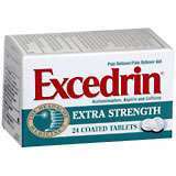 Excedrin Pain Reliever, Extra Strength, Coated Tablets  - 24ea