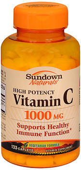 Sundown C 1000 mg Caplets - 100 Caps