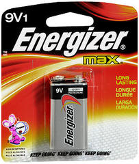 Energizer Alkaline Battery 9V - 1 EA