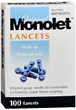 Monolet Lancets, Original  - 100ea