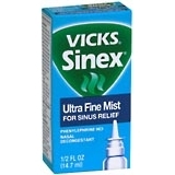 Vicks Nasal Decongestant, Ultra Fine Mist  - 0.5oz
