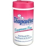 Diaparene Wash Cloths Fragrance Free - 50 Each