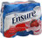 Ensure Plus 6-Pack 8-Ounce Cans Strawberry 4X6X8 Pack - 48 Ounces image 0
