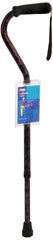 Carex Bronze Designer Offset Adjustable Cane - 1 Each
