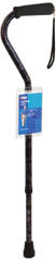 Carex Gray Designer Offset Cane - 1 Each