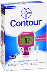 Contour Blood Glucose Monitoring Meter, Purple - 1 Each
