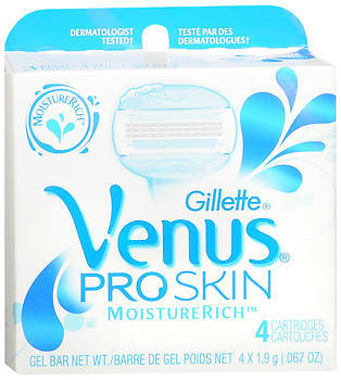 Gillette Venus ProSkin MoistureRich Cartridge - 4 Each