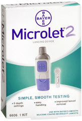 Microlet 2 Lancing Device - 1 Each