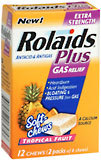 Rolaids Plus Softchews Tropical Fruit  -  12 EA