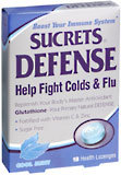 Sucrets Defense Lozenges Cool Mint  -  18 EA